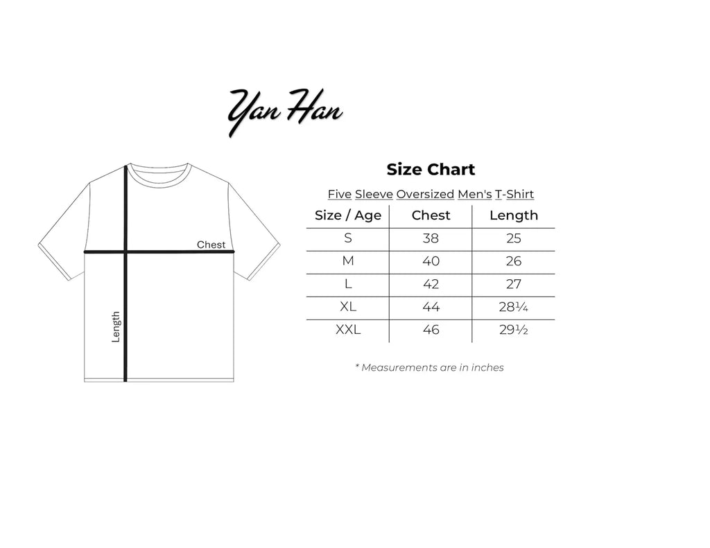 Yan Han Men's Premium Oversized T-Shirt | 3D Embroidery Branding | Five-Sleeve Drop Shoulder Fit | Earthy Brown Textured Pattern (S M L XL) (in, Alpha, L, Regular)