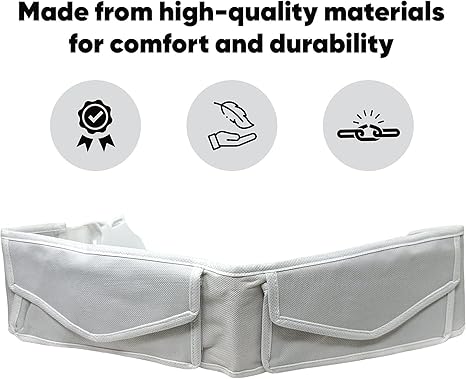 Zenia Free-Size Adjustable Ihram Belt with Phone Holder Waist Belt Anti Theft for Hajj Umrah