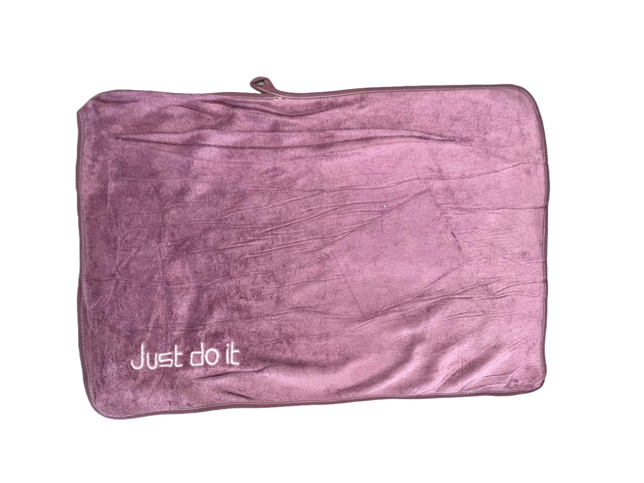 Premium Microfiber Multipurpose Towel - Royal Purple | 'Just Do It' Edition (1 Piece)