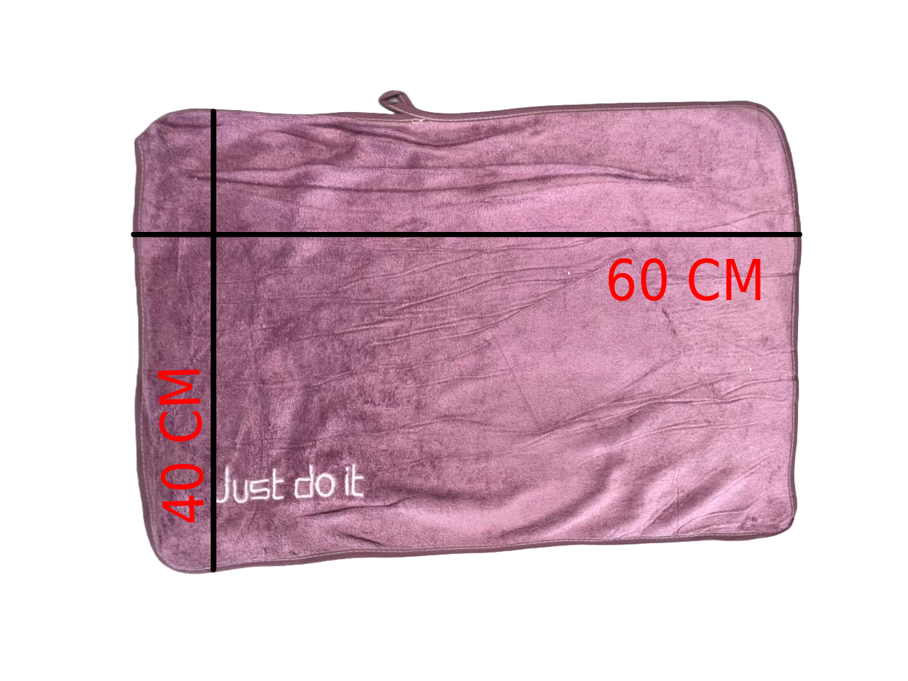 Premium Microfiber Multipurpose Towel - Royal Purple | 'Just Do It' Edition (1 Piece)