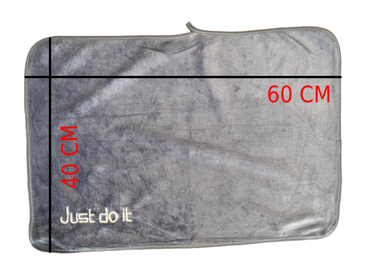 Premium Microfiber Multipurpose Towel - Sky Blue | Kitchen, Gym, Car & Home (1 Piece)