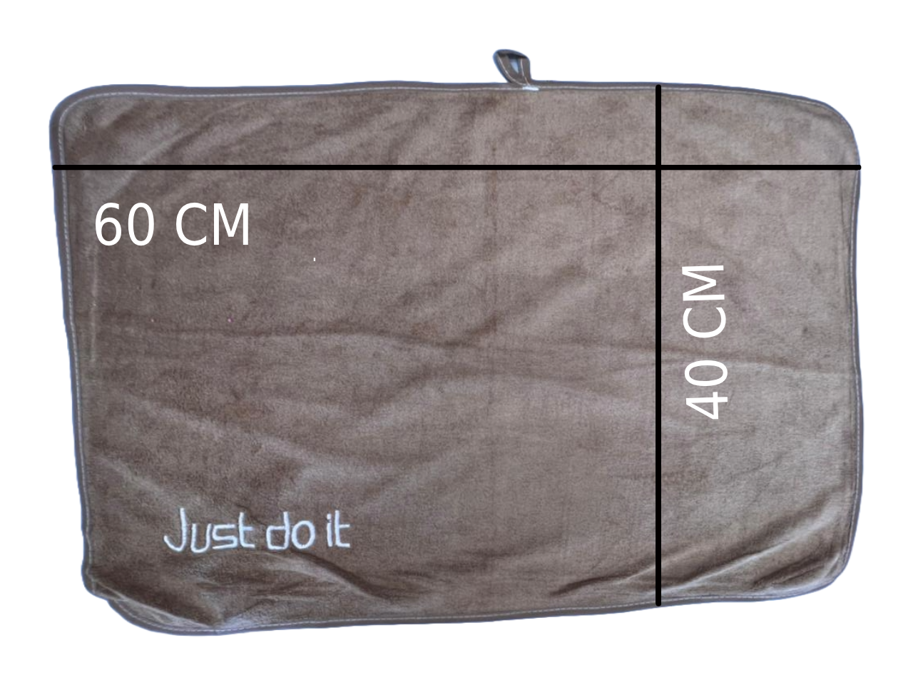 Premium Microfiber Multipurpose Towel - Brown | Kitchen, Gym, Car & Home (1 Piece)