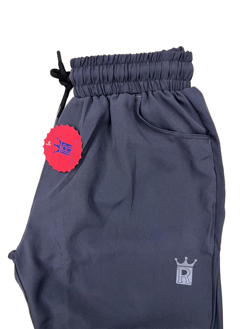 RMS Premium Men's Track Pant - Dark Grey | Imported NS Fabric