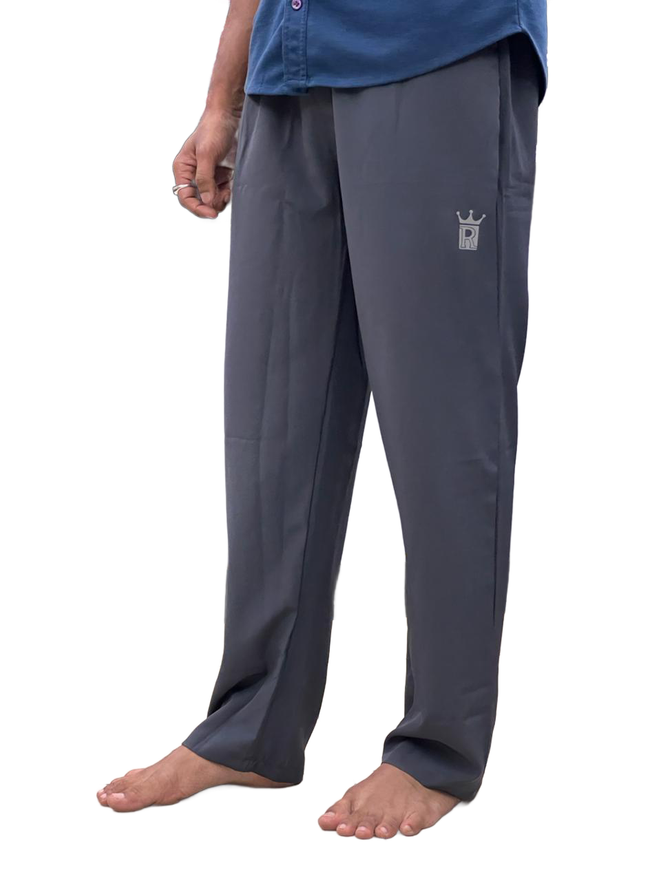 RMS Premium Men's Track Pant - Dark Grey | Imported NS Fabric
