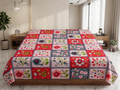 Premium Printed Bed Sheet | 90 × 100 Inches | Bedsheet Only