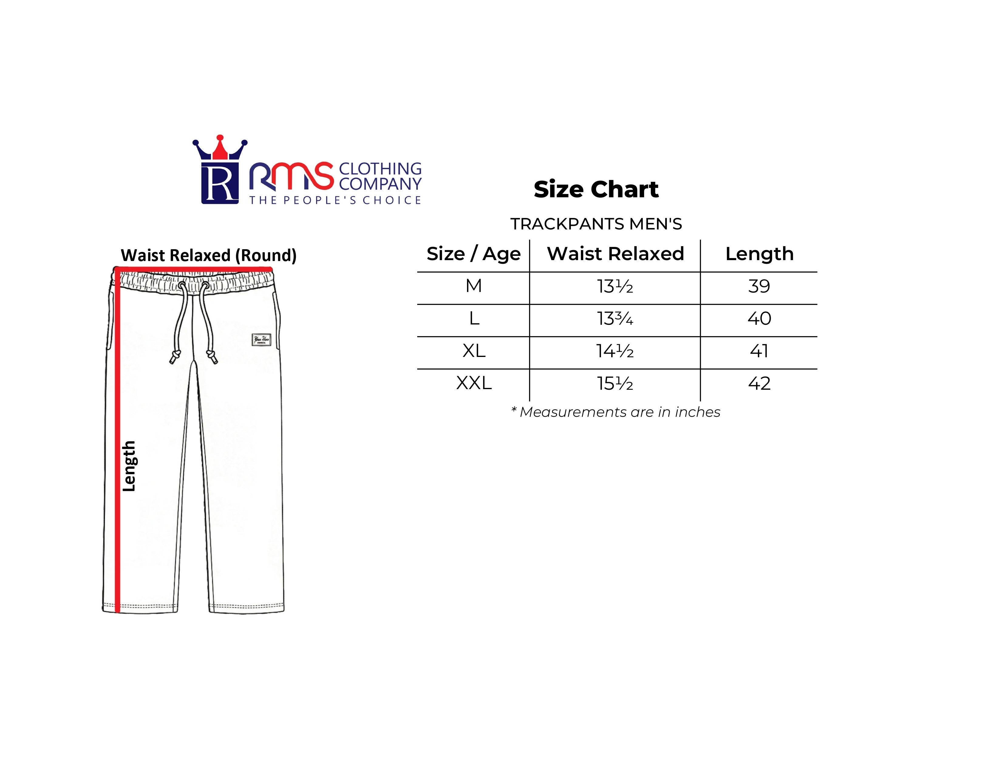 RMS Premium Men's Track Pant - Light Grey | Imported NS Fabric