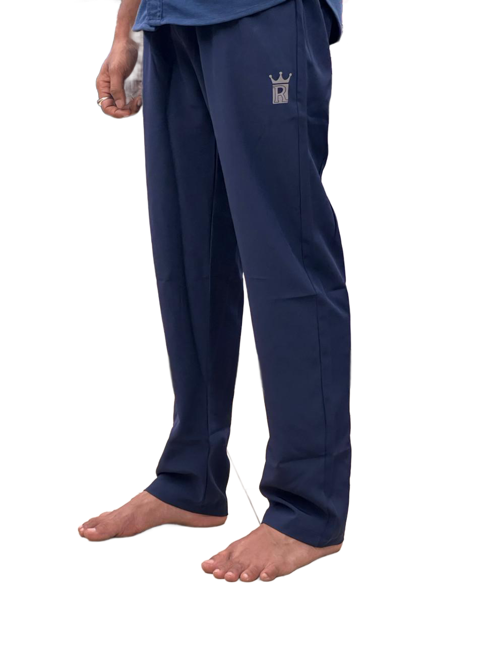 RMS Premium Men's Track Pant - Navy Blue | Imported NS Fabric