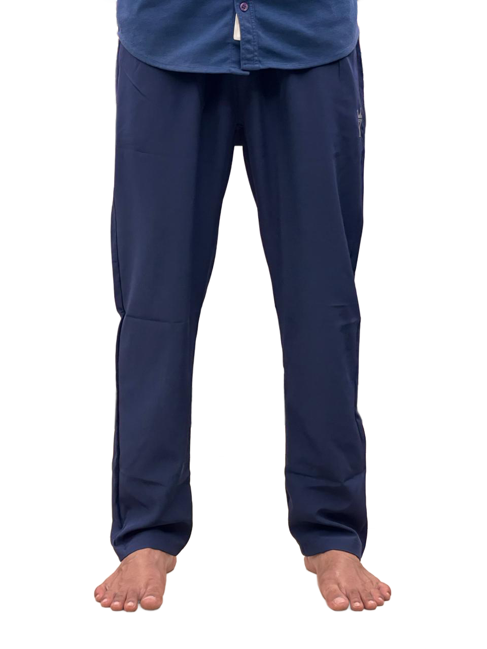 RMS Premium Men's Track Pant - Navy Blue | Imported NS Fabric