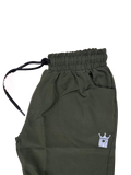 RMS Premium Men's Track Pant - Olive Green | Imported NS Fabric