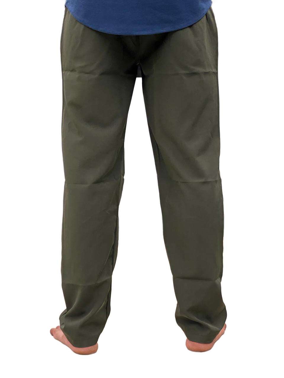 RMS Premium Men's Track Pant - Olive Green | Imported NS Fabric