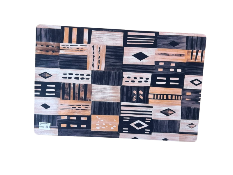 Quick Dry Waterproof Anti-Slip Water Absorbent Floor Mat – Geometric Print (36 cm X 56 cm)