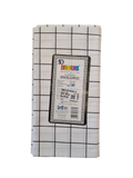 Kitex Supreme White Cotton Check Lungi for Men - 2.00 Meters