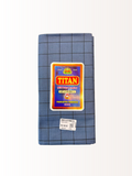 Titan Classic Cotton Windowpane Unstitched Colour Check Lungi for Men - 2.00 Meters