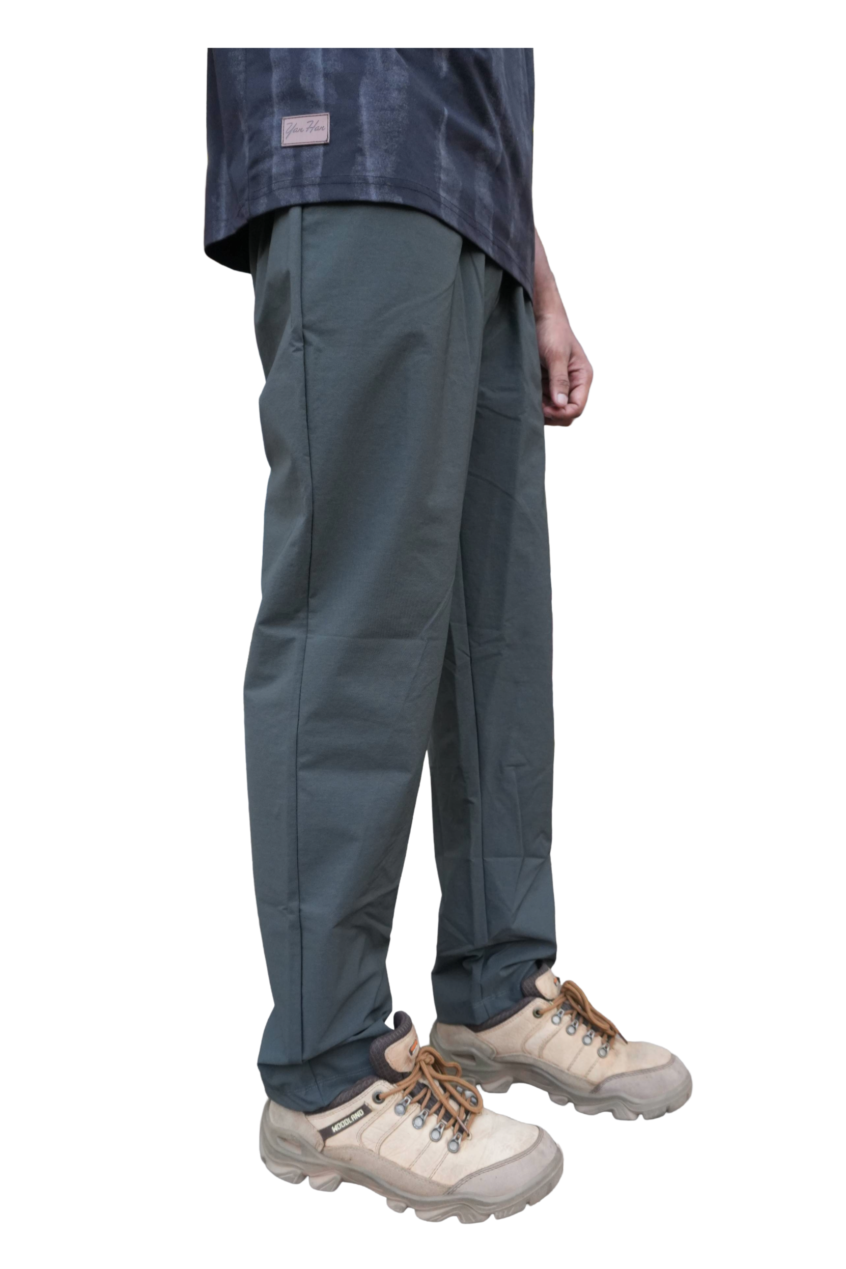 Yan Han Men's Premium 4-Way Stretch Pants | Quick-Dry Casual & Travel Wear | 260302