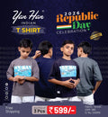 Republic Day Edition - Premium Tencel Oversized T-Shirts (Pack of 3)