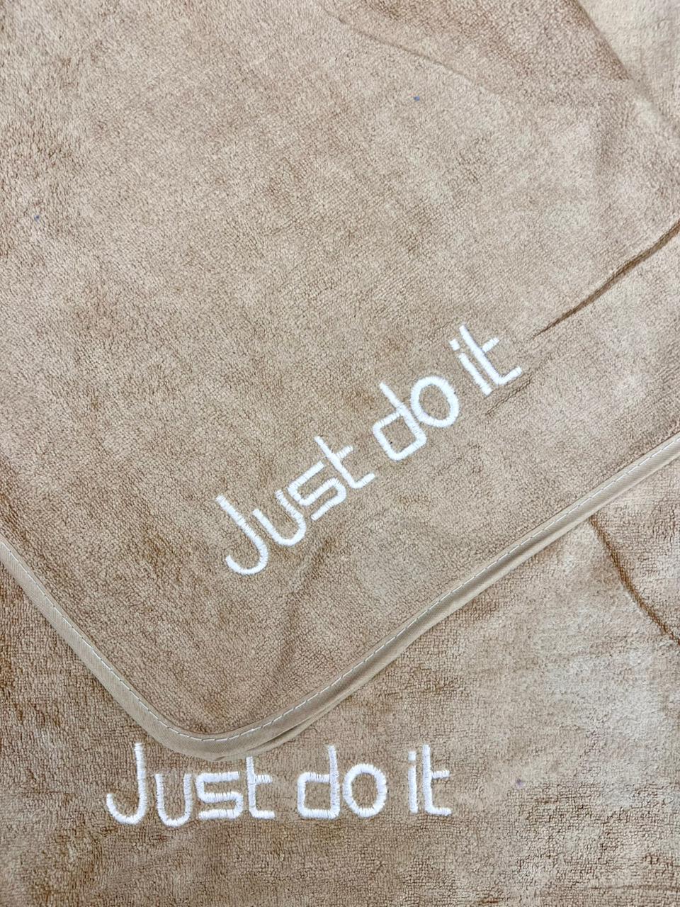 Premium Microfiber Multipurpose Towel - Soft Beige | Kitchen, Gym, Car & Home (1 Piece)