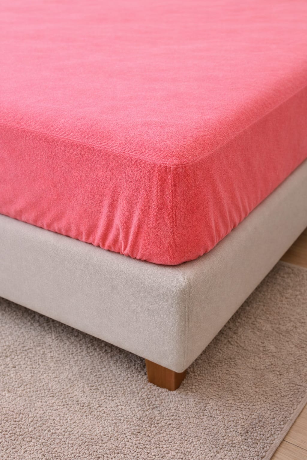 Premium Waterproof Fitted Bed Cover | Ultra-Soft Absorbent Terry Surface