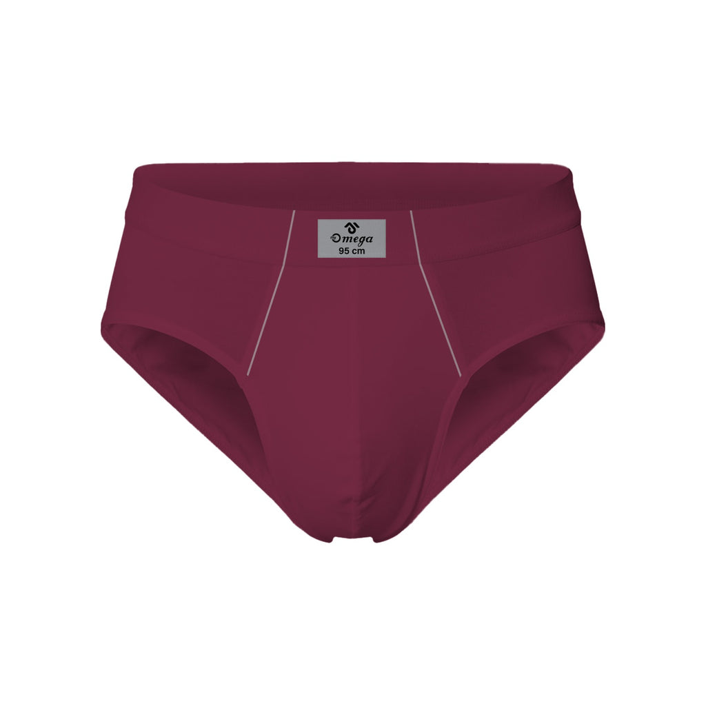 My Omega Hero Men's Premium Cotton Briefs | Inner Elastic