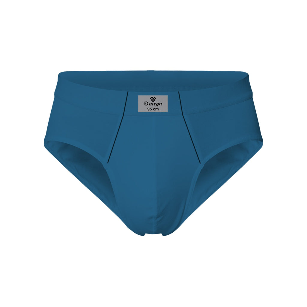 My Omega Hero Men's Premium Cotton Briefs | Inner Elastic