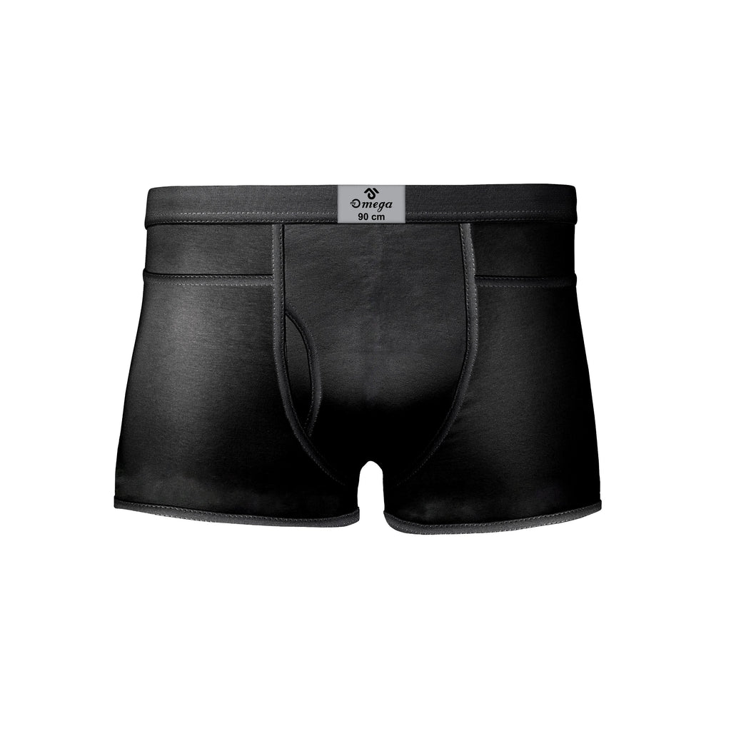 My Omega Men's Premium Cotton Trunks with Pockets | Inner Elastic