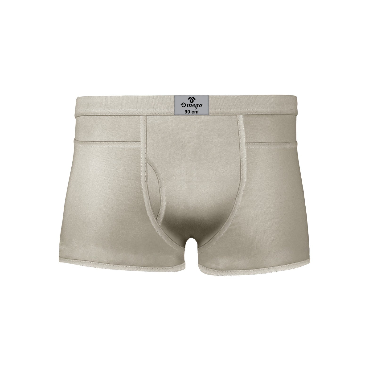 My Omega Men's Premium Cotton Trunks with Pockets | Inner Elastic