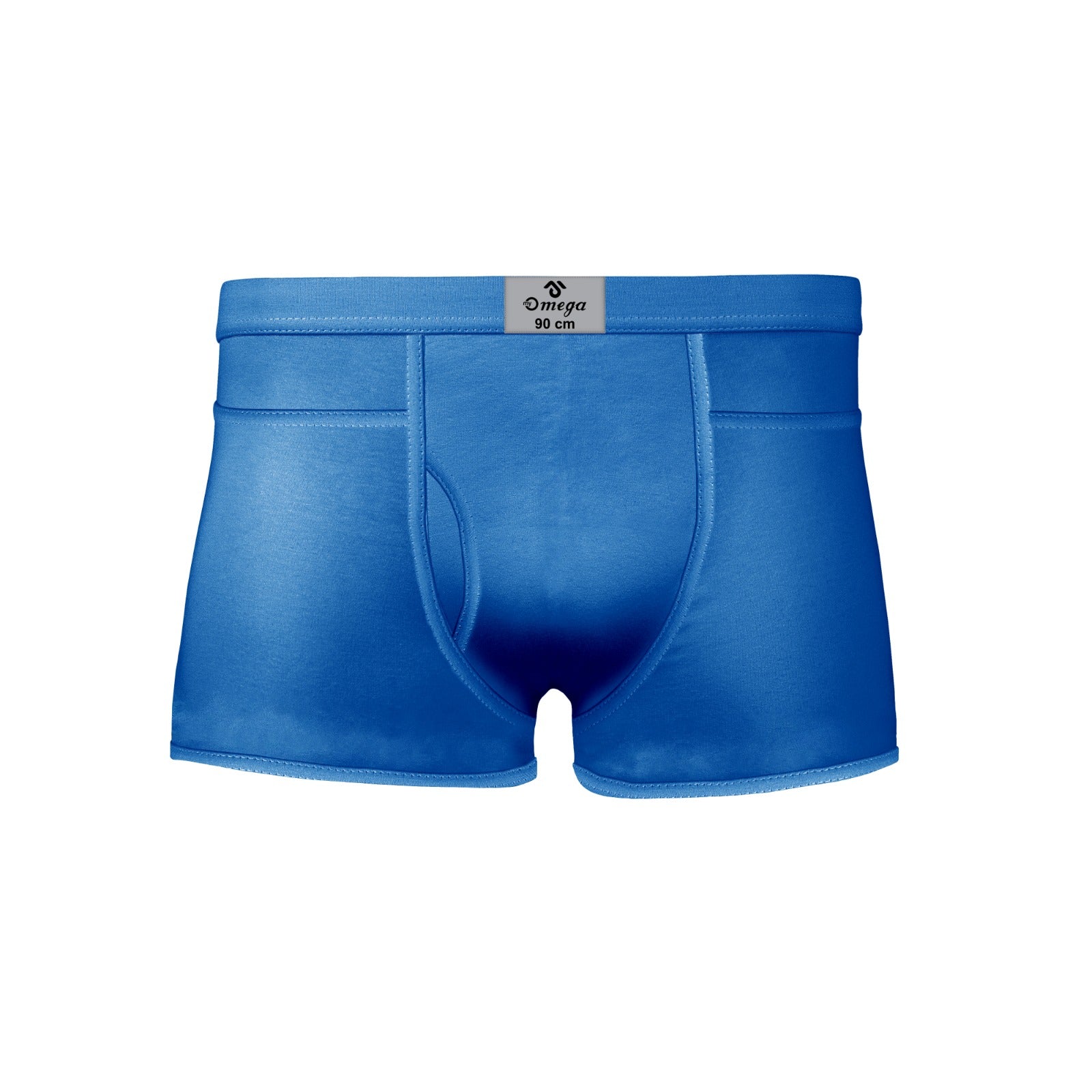 My Omega Men's Premium Cotton Trunks with Pockets | Inner Elastic