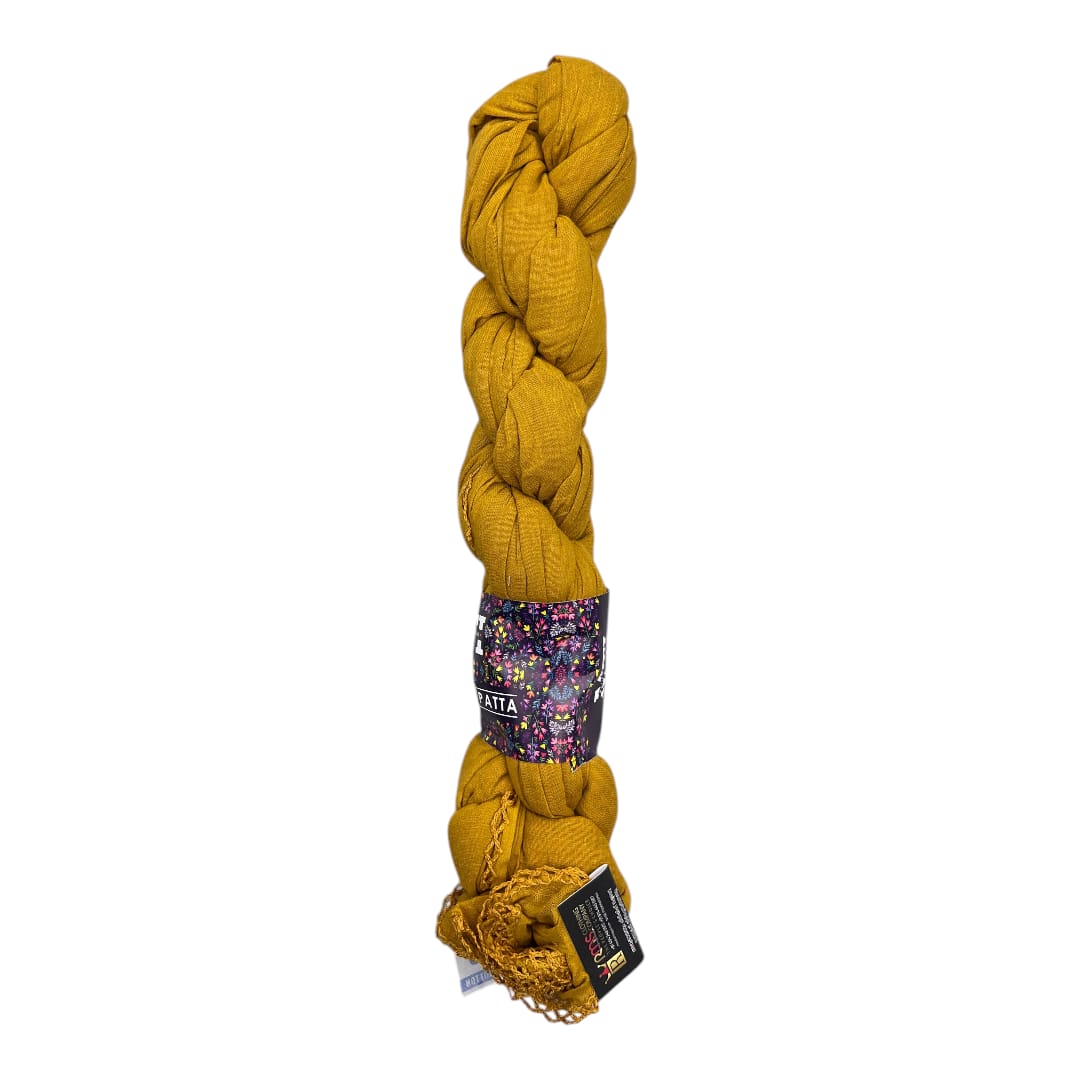 Premium Braided Cotton Maxi Shawl - 2 Meter Full Length (1 Piece)