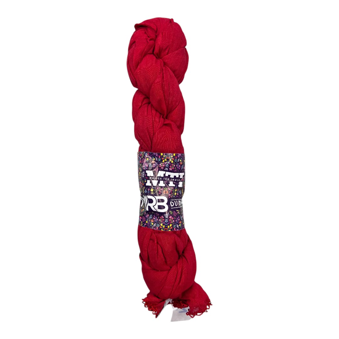 Premium Braided Cotton Maxi Shawl - 2 Meter Full Length (1 Piece)