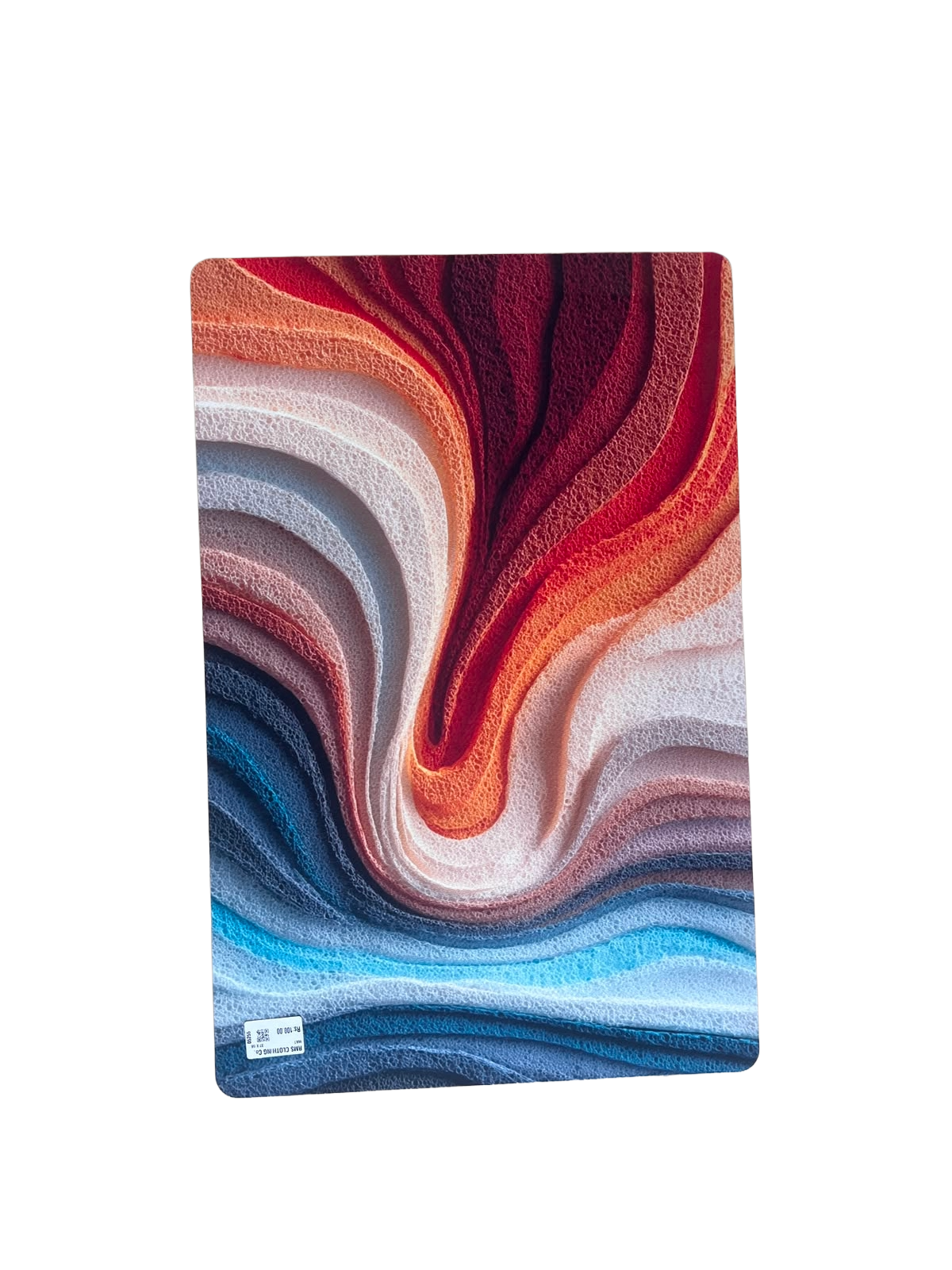 Quick Dry Waterproof Anti-Slip Water Absorbent Floor Mat – Geometric Print (36 cm X 56 cm)